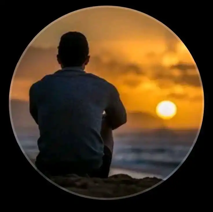 sad dp boy alone